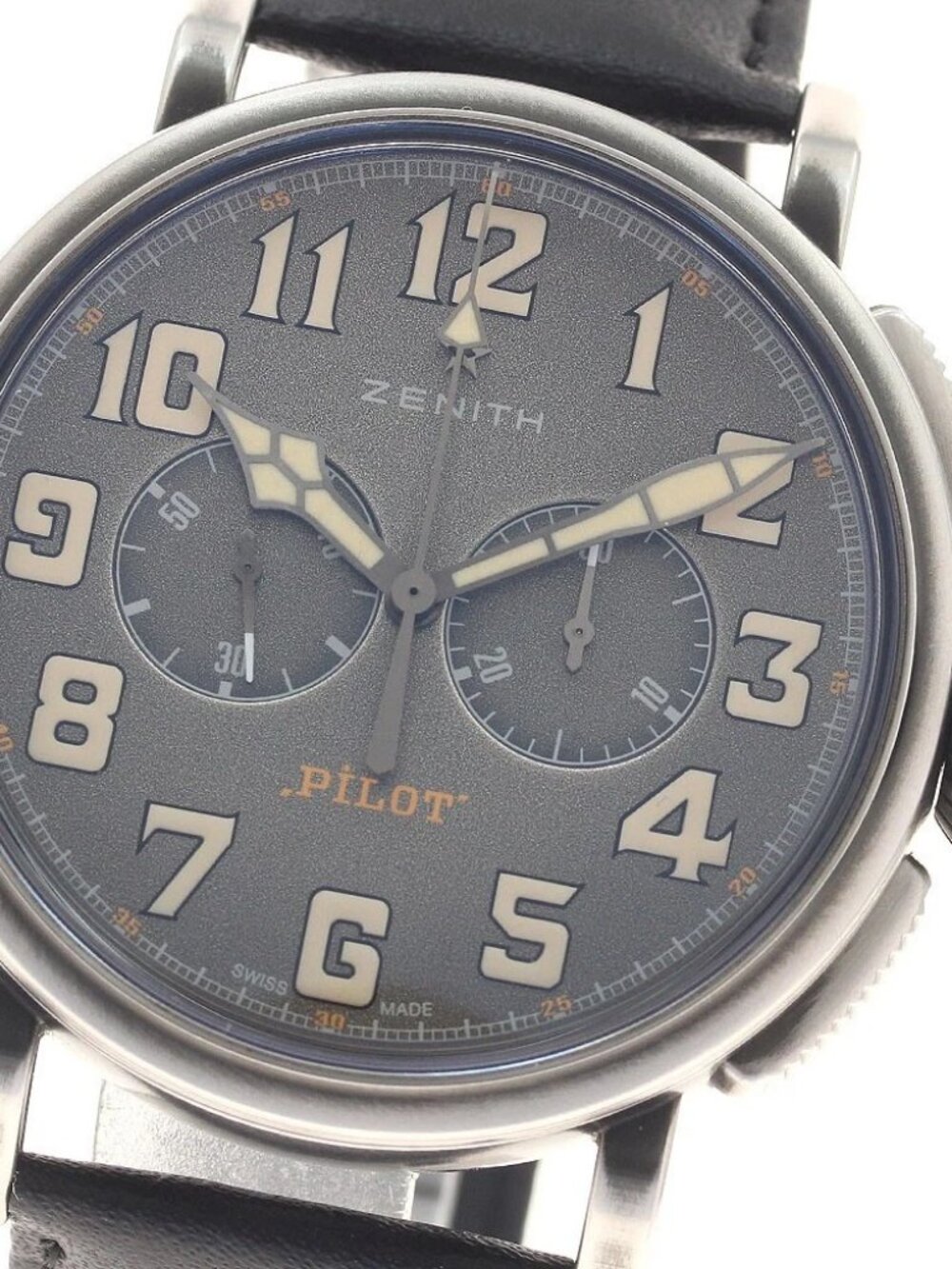 ZENITH Pilot TYPE 20 Ton Up 11.2430.4069 gray Dial Automatic Men's Watch_965987